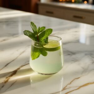 Mint Gin Sour Cocktail Recipe