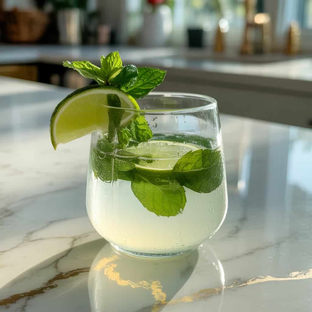 Mint Coconut Cooler Cocktail Recipe
