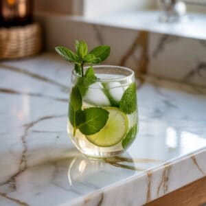 Mint Lime Spritz Cocktail Recipe