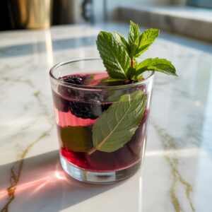 Mint Blackberry Bramble Cocktail Recipe