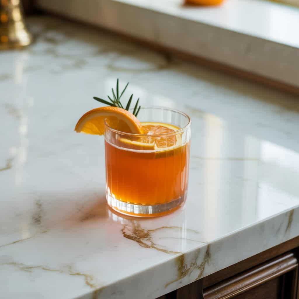 Tangerine Whiskey Sour Cocktail Recipe