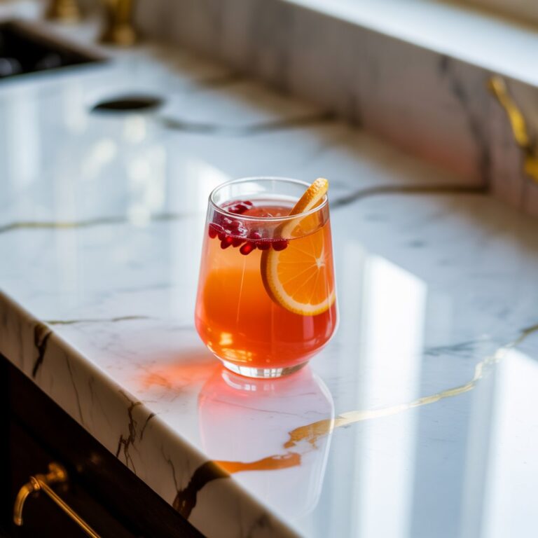 Orange Pomegranate Spritz Cocktail Recipe