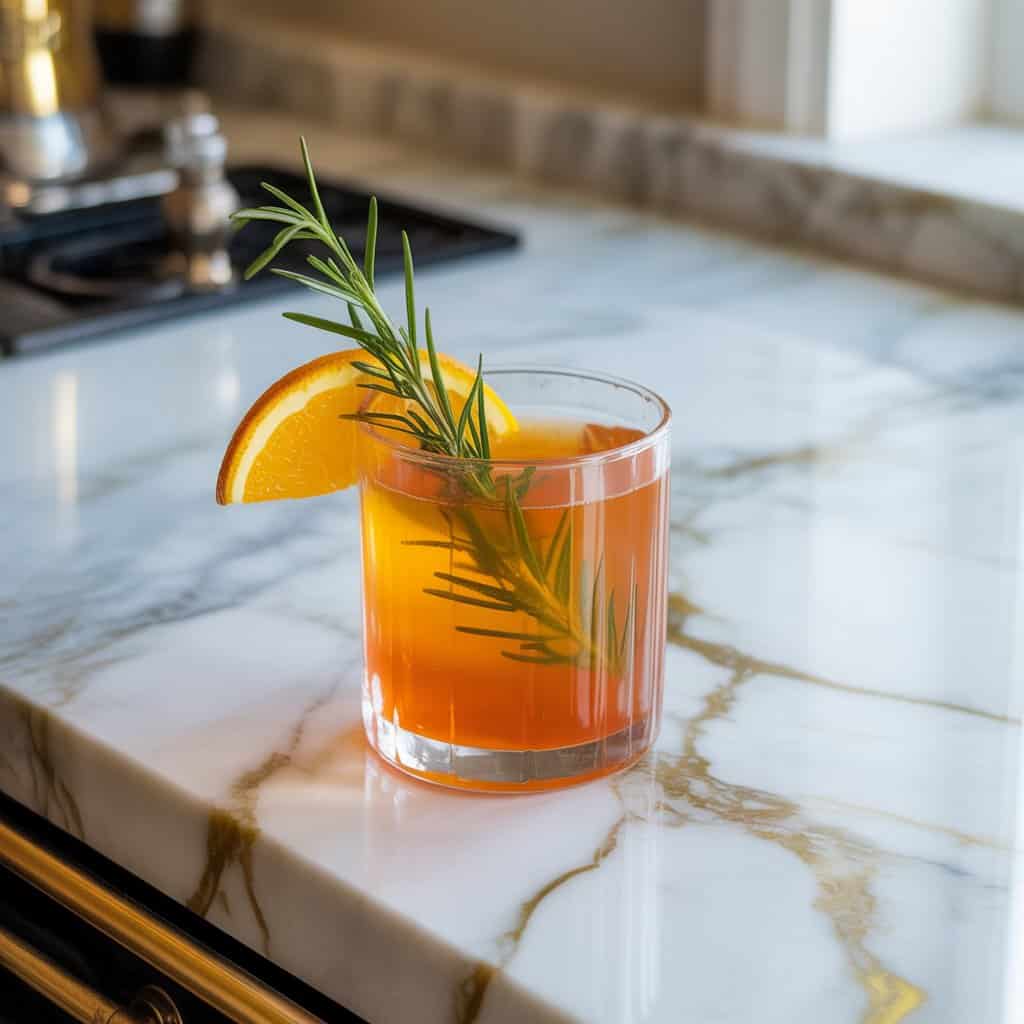 Orange Rosemary Collins Cocktail Recipe