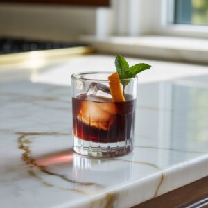Chocolate Peppermint Old Fashioned Cocktail Recipe