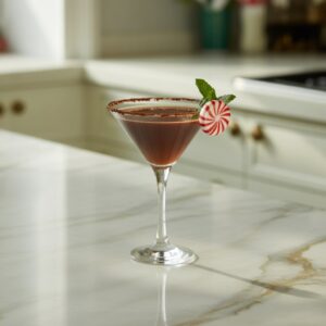 Peppermint Chocolate Martini Cocktail Recipe