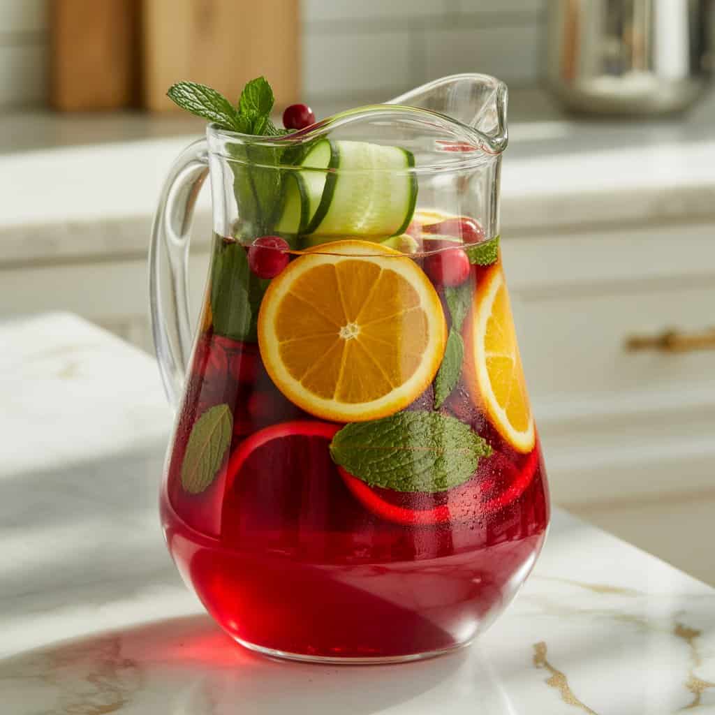 Classic Pimms Christmas Punch Cocktail Recipe