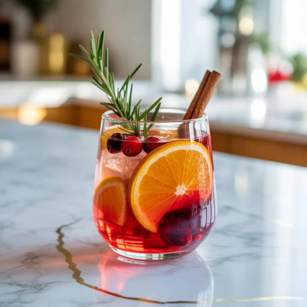 Pimms Christmas Spritz Cocktail Recipe