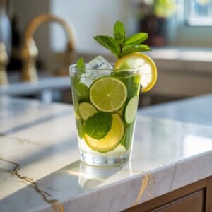 Holiday Pimms Mojito Cocktail Recipe