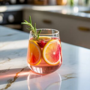 Blush Wine Sangria Cocktail Recipe