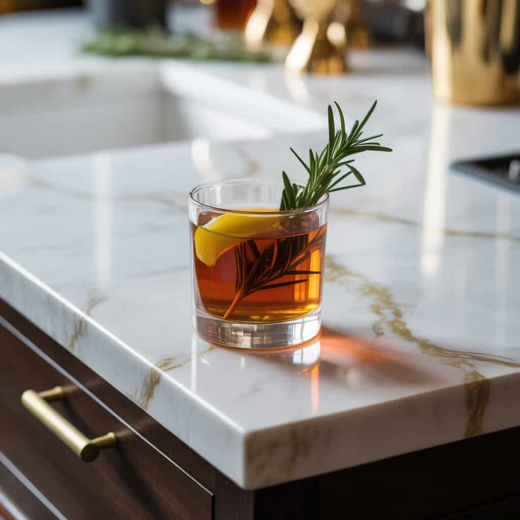 Rosemary Bourbon Smash Cocktail Recipe