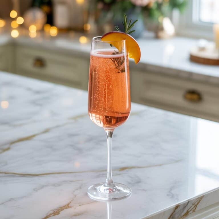 Holiday Bellini Cocktail Recipe