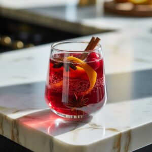 Sparkling Mulled Wine Cocktail Recipe