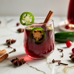 Jalapeño Mulled Wine Cocktail Recipe