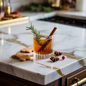 Gingerbread Whiskey Smash Cocktail Recipe