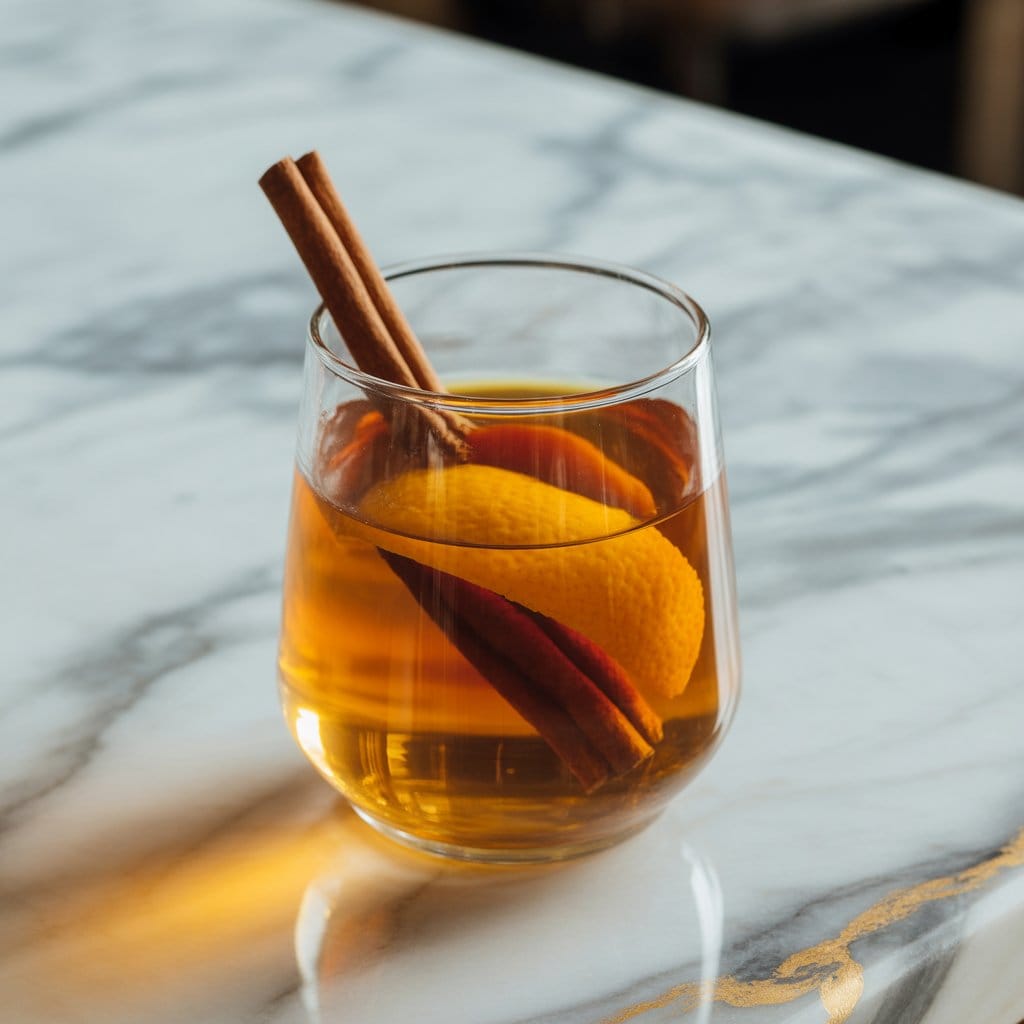 Smoky Maple Whiskey Cider Cocktail Recipe