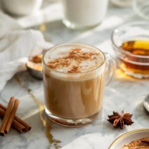 Chai-Spiced Whiskey Latte Cocktail Recipe