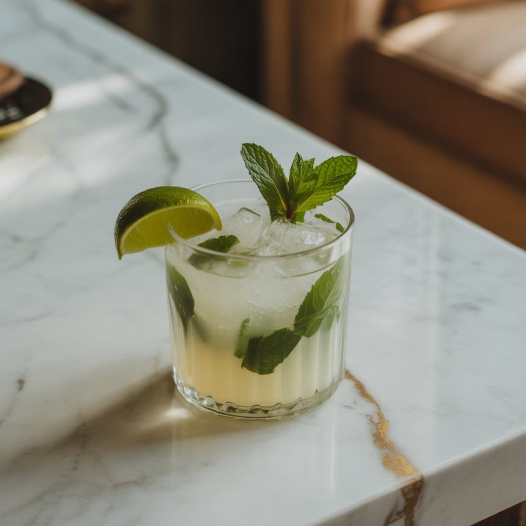 White Chocolate Mojito Cocktail Recipe