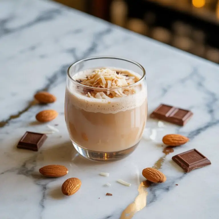 Almond Joy White Russian Cocktail Recipe
