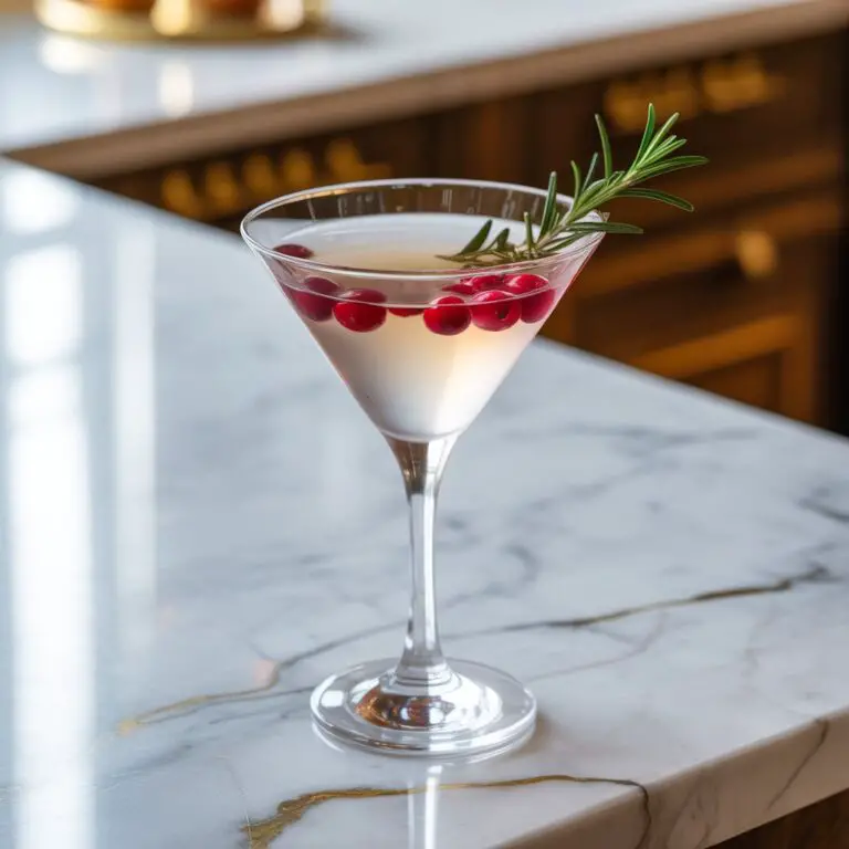 White Cranberry Martini Cocktail Recipe