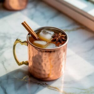 Gingerbread Mule with Molasses and Nutmeg Cocktail Recipe
