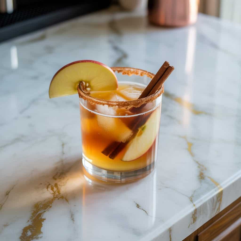 Spiced Apple Cider Margarita Cocktail Recipe