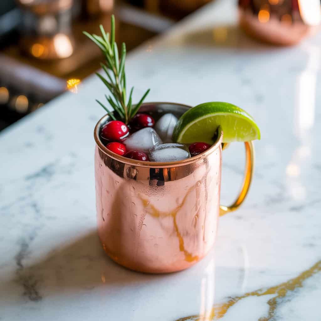 Holiday Mule Cocktail Recipe
