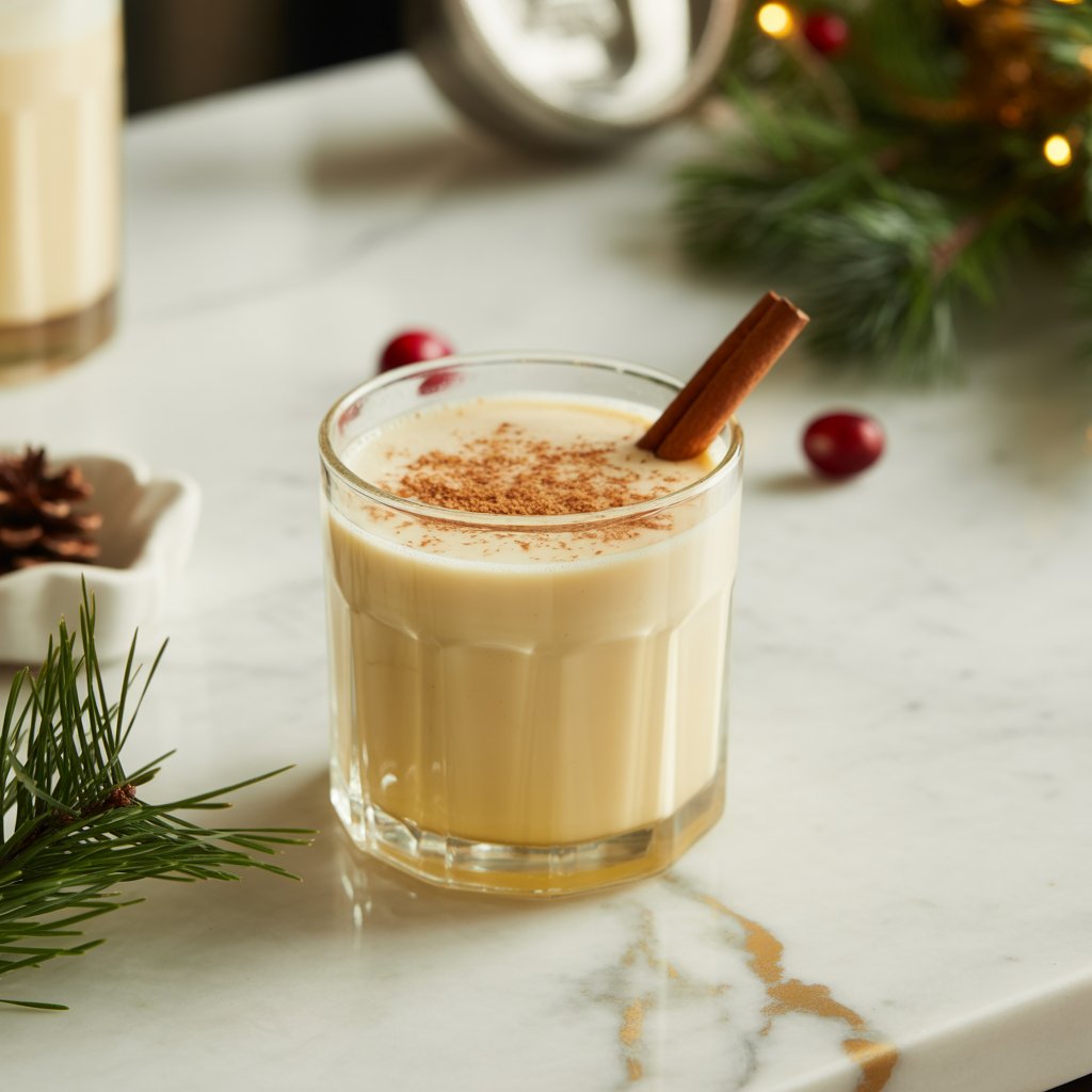 Classic Eggnog Cocktail Recipe