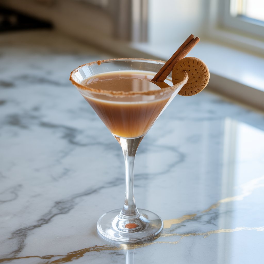 Gingerbread Martini Cocktail Recipe