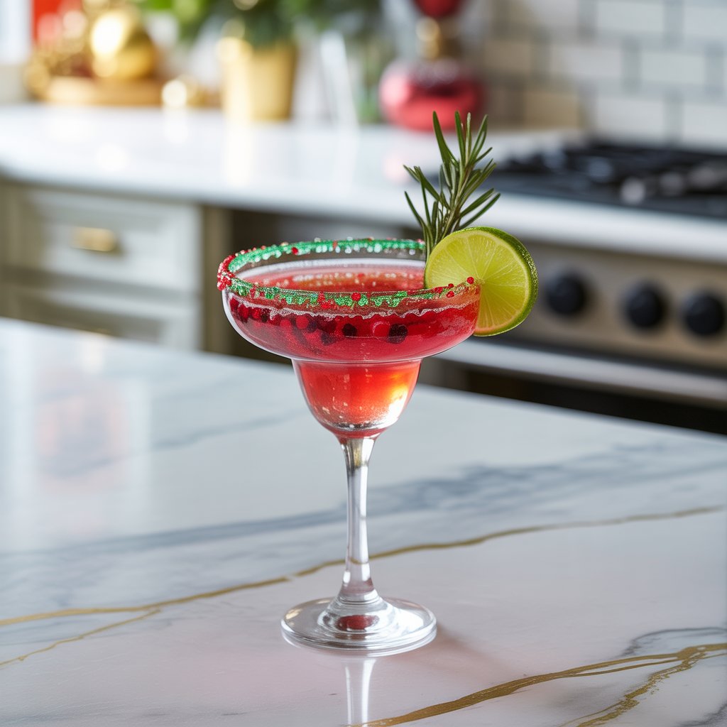 Christmas Margarita Cocktail Recipe