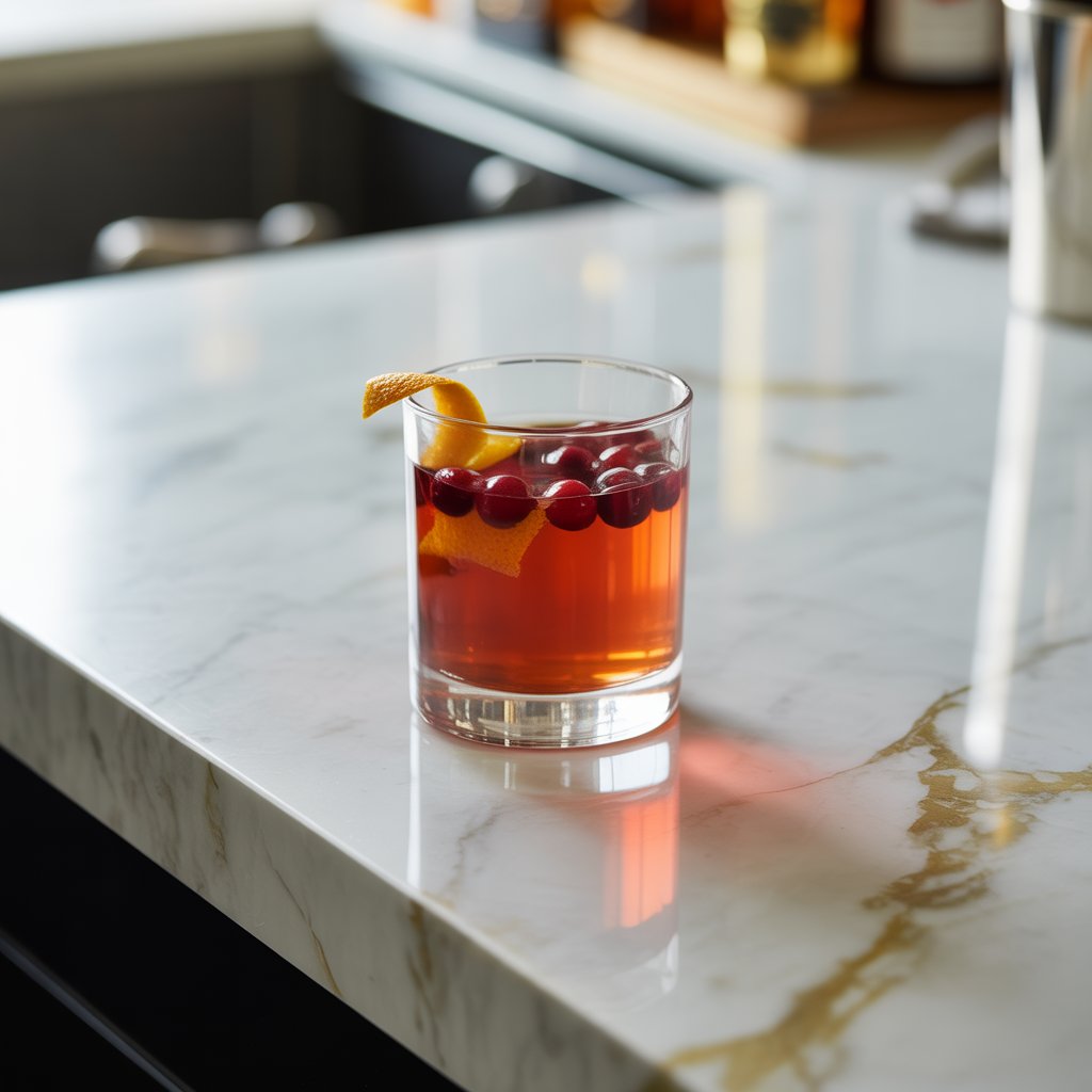 Cranberry Bourbon Sour Cocktail Recipe