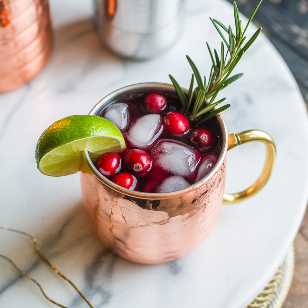 Holiday Mule Cocktail Recipe