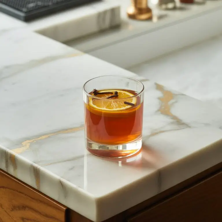 Clove and Orange Whiskey Sour Cocktail Recipe