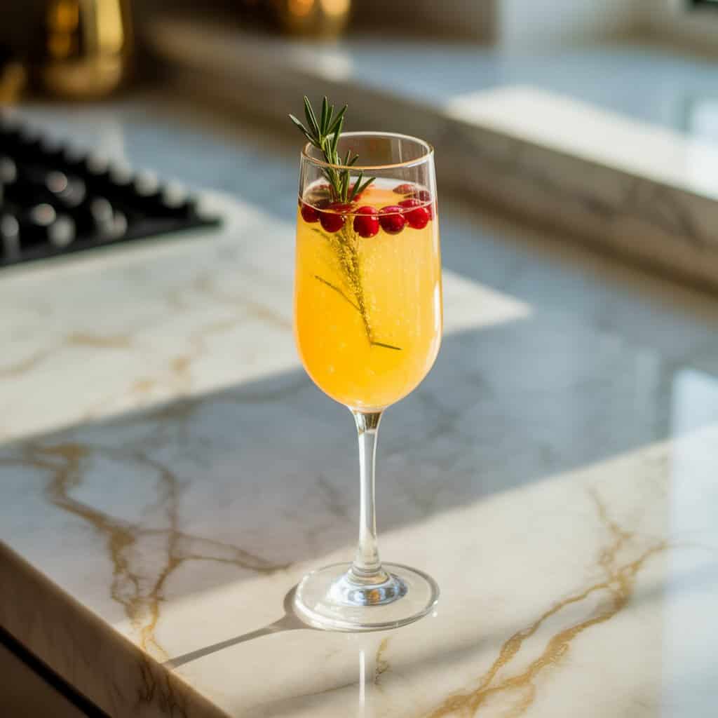 Christmas Mimosa Cocktail Recipe