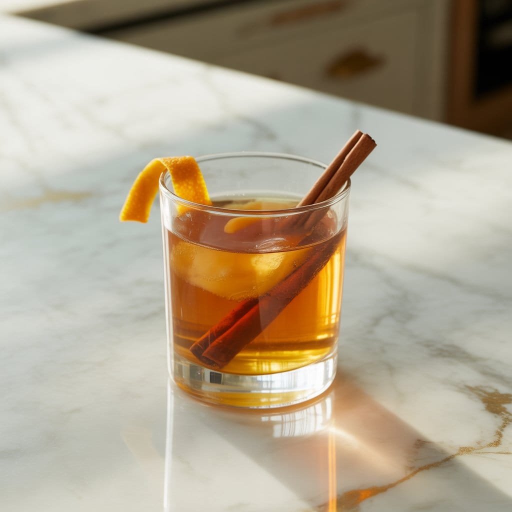 Cinnamon Whiskey Sour Cocktail Recipe