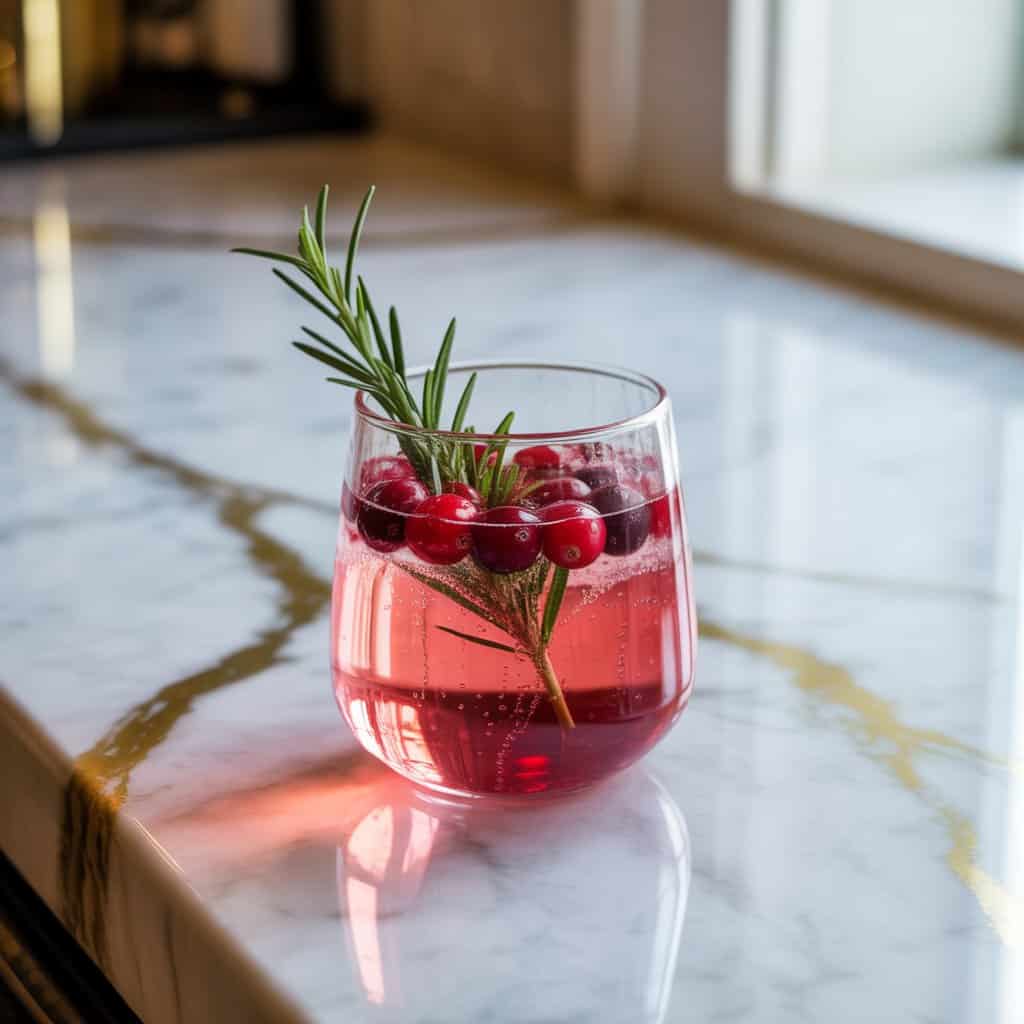 Cranberry Gin Fizz Cocktail Recipe