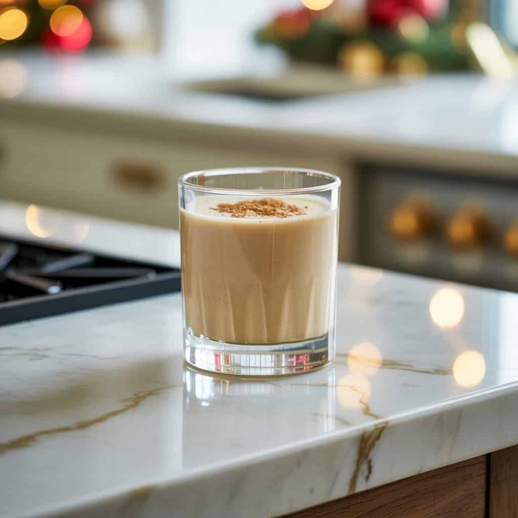 Eggnog White Russian Cocktail Recipe