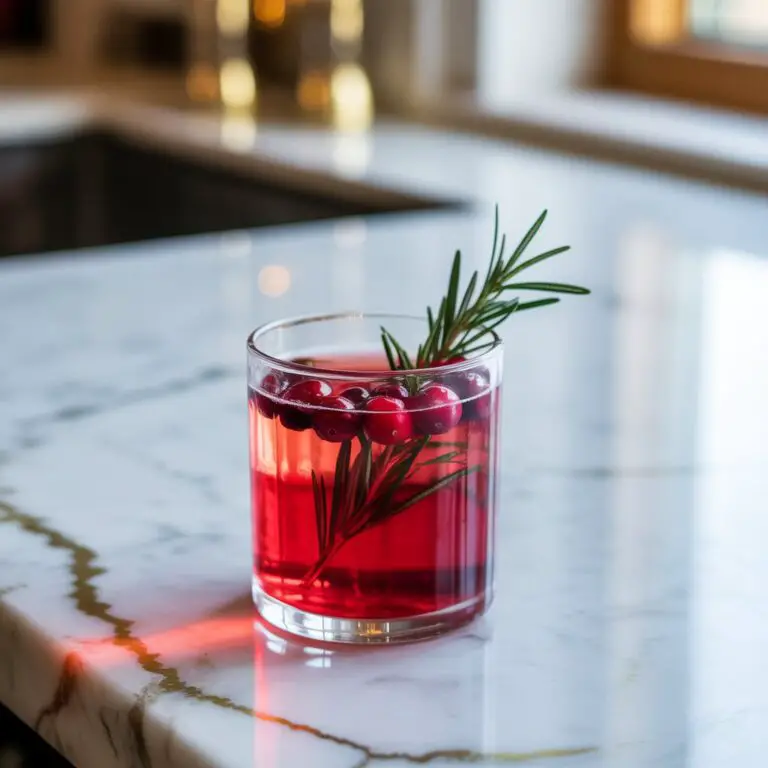 Christmas Cosmo Cocktail Recipe