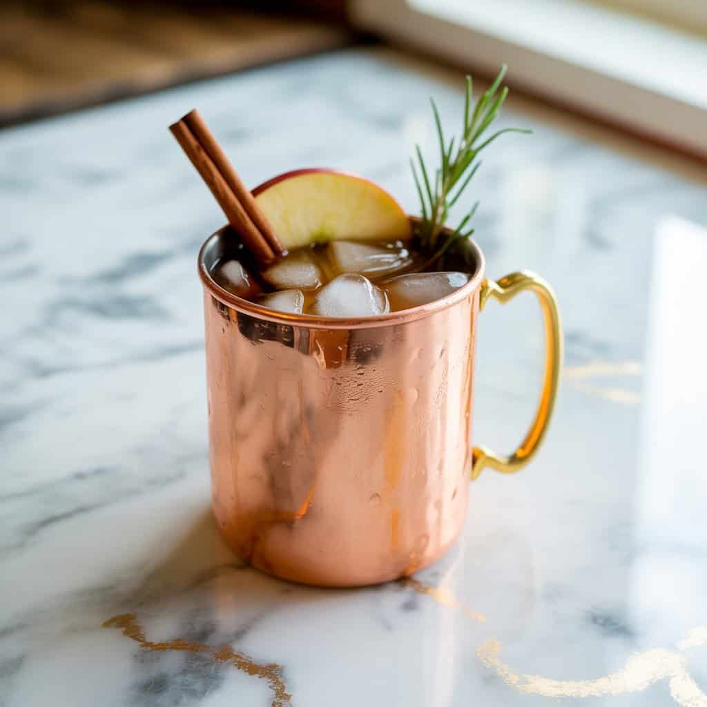 Caramel Apple Mule Cocktail Recipe