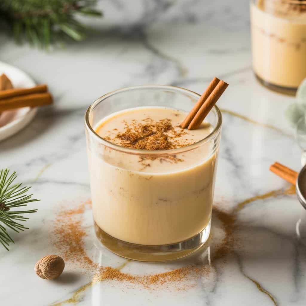 Holiday Eggnog Cocktail Recipe