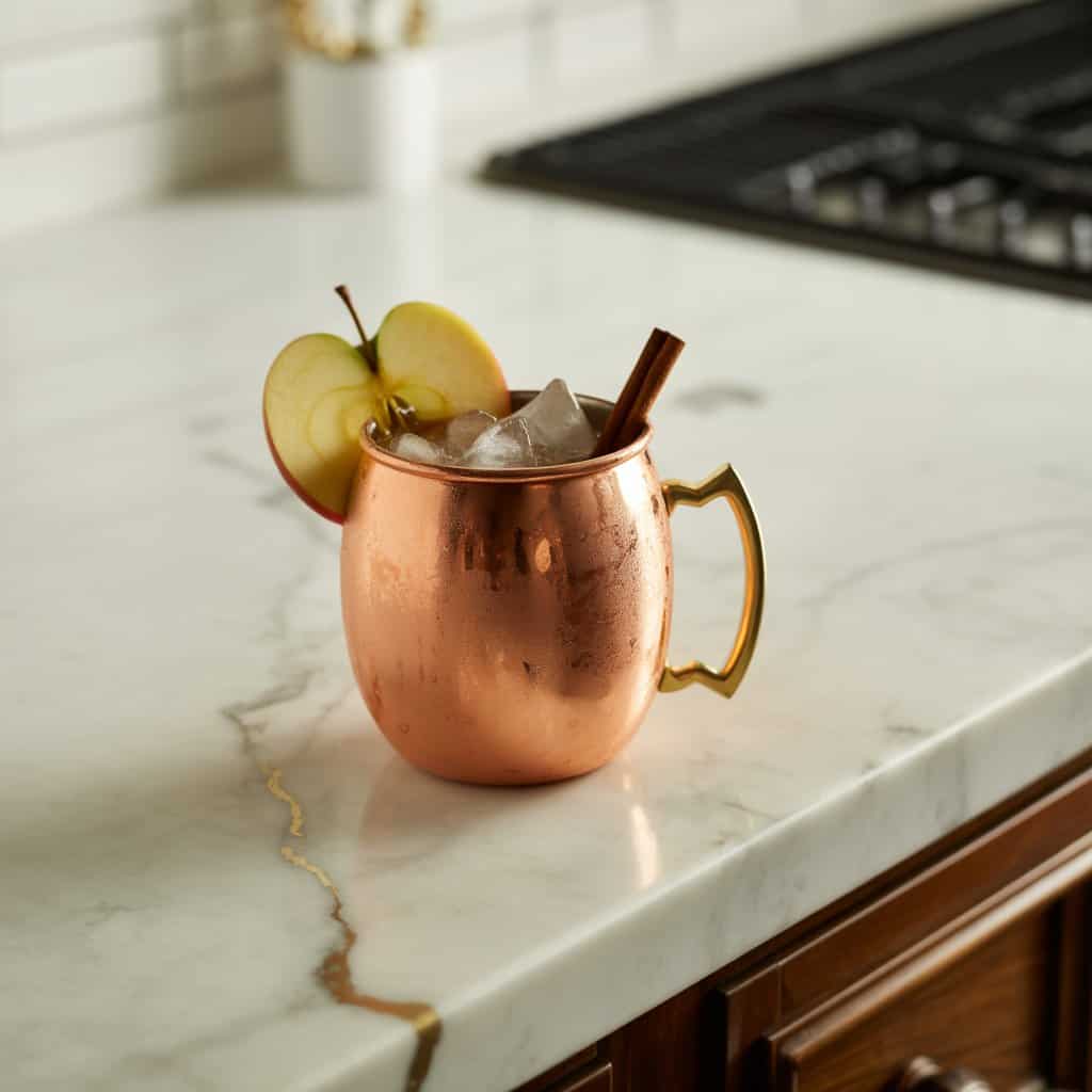 Caramel Apple Mule Cocktail Recipe