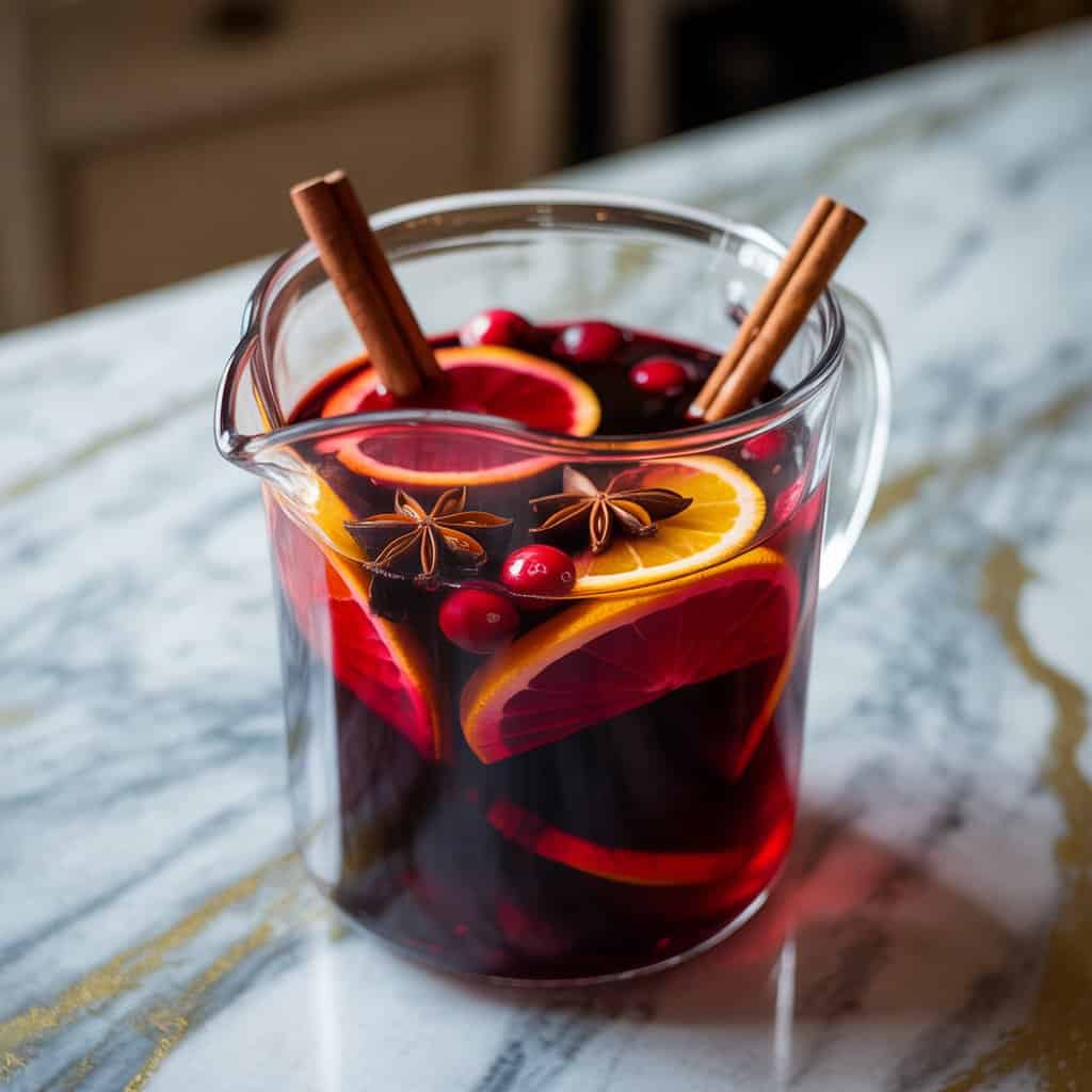 Mulled Wine Punch Cocktail Recipe
