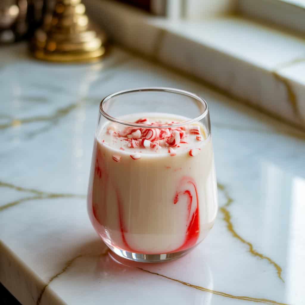 Peppermint White Chocolate Punch Cocktail Recipe