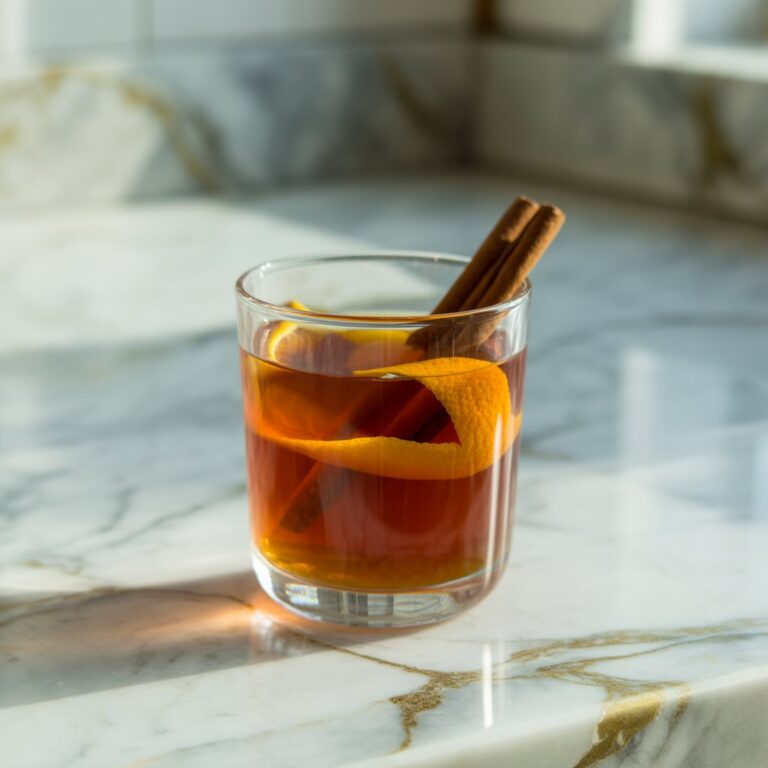 Cinnamon Bourbon Punch Cocktail Recipe