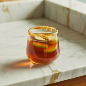Salted Caramel Apple Punch Cocktail Recipe