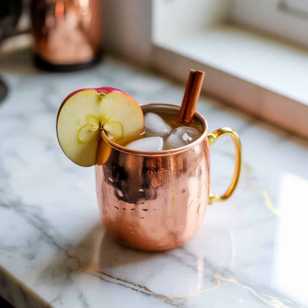 Apple Cider Mule Mocktail Recipe
