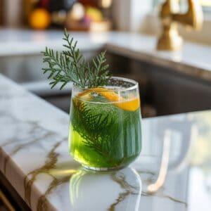 Evergreen Fizz Mocktail Recipe