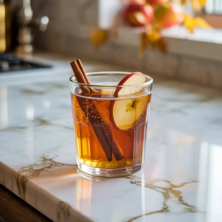 Cinnamon Maple Soda Mocktail Recipe