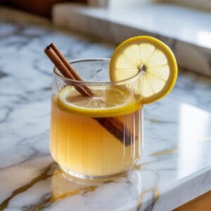 Cinnamon Honey Lemonade Mocktail Recipe