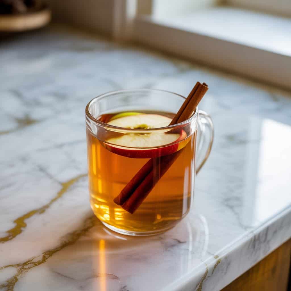 Warm Apple Toddy Mocktail Recipe