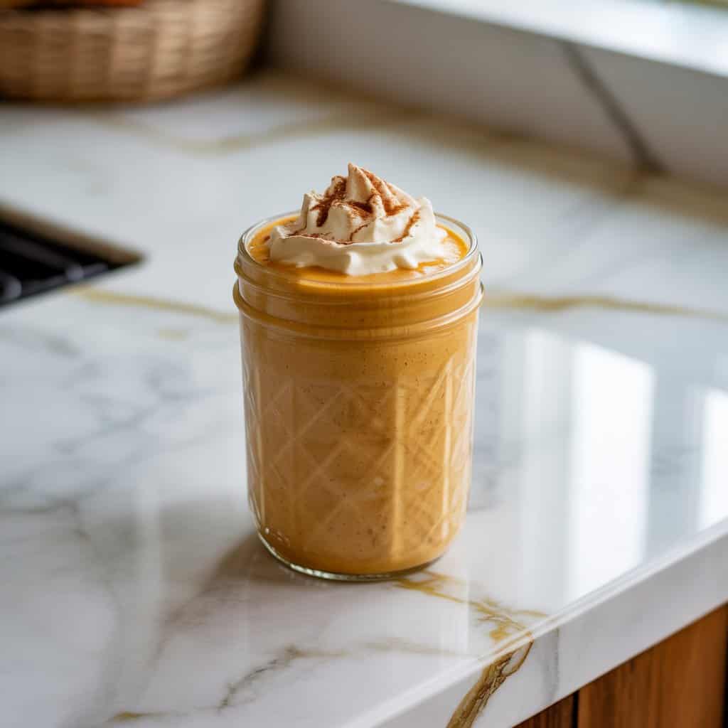 Pumpkin Pie Smoothie Mocktail Recipe